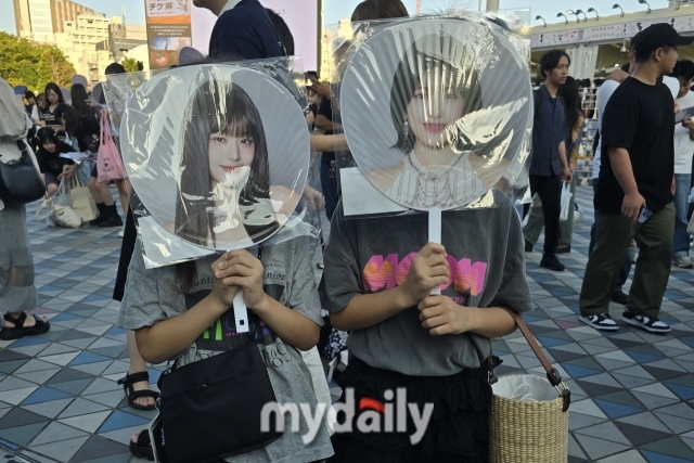 일본 도쿄돔에서 만난 다이브. / 마이데일리