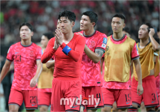 5일 서울 마포구 성산동 서울월드컵경기장에서 열린 2026 국제축구연맹(FIFA) 북중미 월드컵(미국-캐나다-멕시코) 아시아 지역 3차 예선 1차전 팔레스타인-한국 경기가 0-0 무승부를 기록했다./사진 = 한혁승 기자