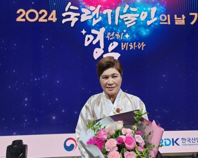 박미희 도미솔식품 대표가 ‘2024년 대한민국 김치 명장’에 선정됐다./도미솔식품