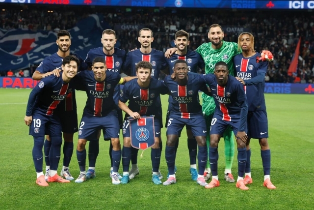 브레스투아전에 나선 PSG 베스트 11/PSG