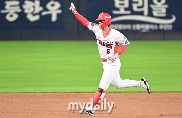 23일 오후 광주광역시 임동 광주기아챔피언스필드에서 진행된 