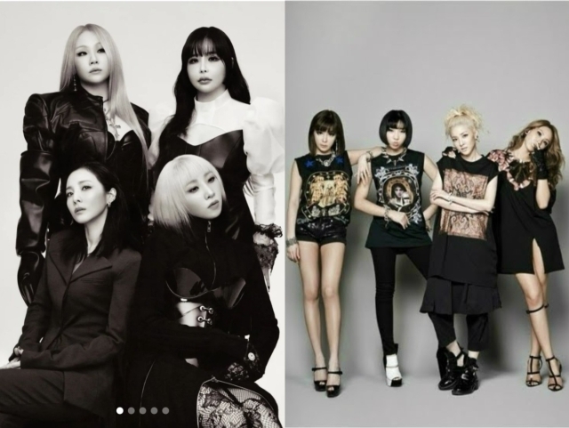 지난 5월 그룹 투애니원(2NE1)이 데뷔 15주년을 기념해 완전체 사진을 공개했다./ 씨엘(CL) SNS, YG엔터테인먼트