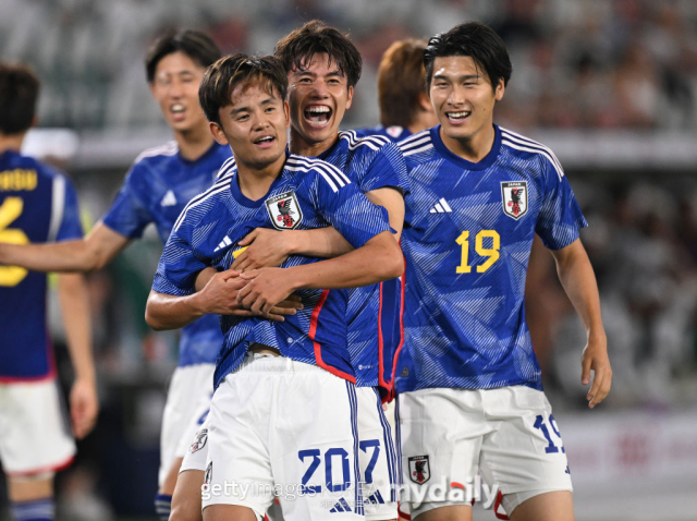 일본 축구대표팀./게티이미지코리아