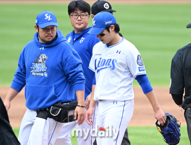 26일 오후 대구광역시 연호동 대구삼성라이온즈파크 에서 진행된 