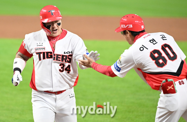 28일 오후 광주광역시 임동 광주기아챔피언스필드에서 진행된 