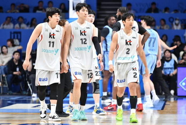 수원 KT가 고양 소노를 꺾고 5연승을 저지했다./KBL