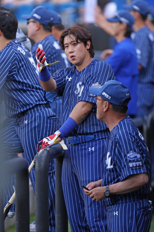 삼성 라이온즈 시절의 김동엽./삼성 라이온즈