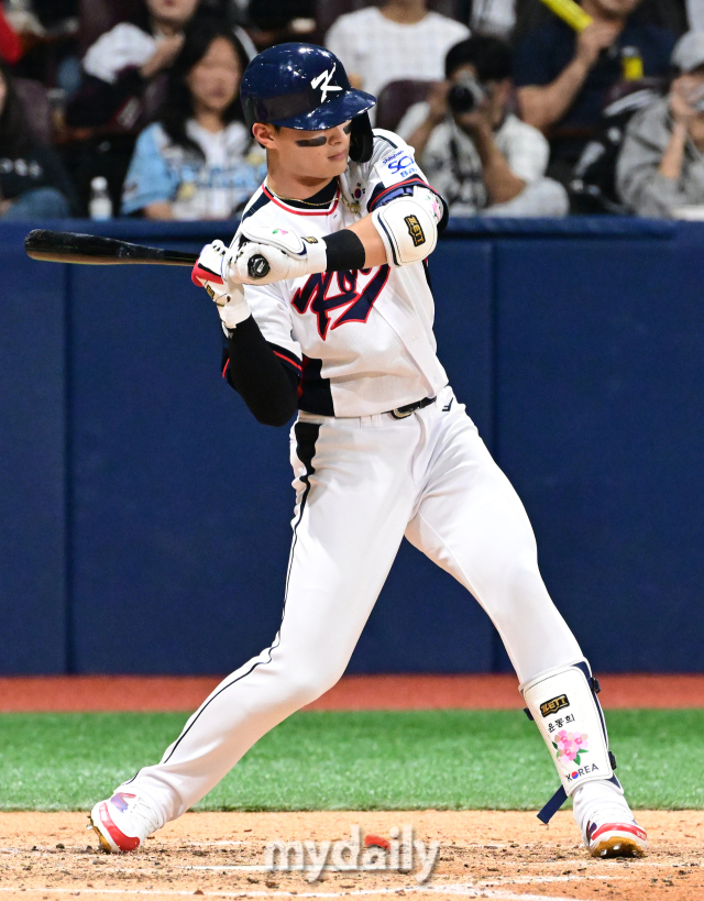 2024 세계야구소프트볼연맹(WBSC) 프리미어12 대표팀 김도영./마이데일리