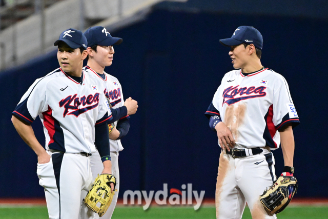 2024 세계야구소프트볼연맹(WBSC) 프리미어12 대표팀 주장 송성문./마이데일리