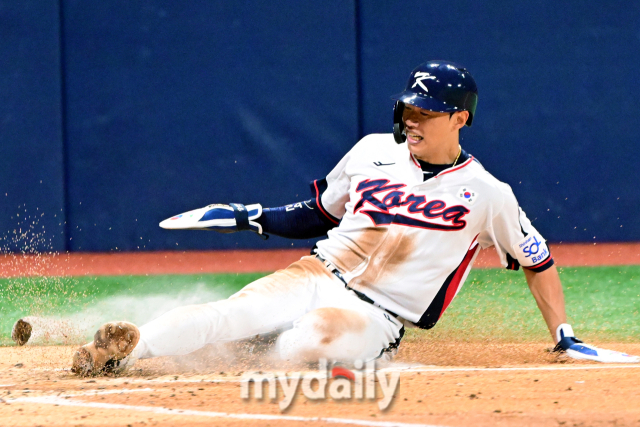 2024 세계야구소프트볼연맹(WBSC) 프리미어12 대표팀 주장 송성문./마이데일리