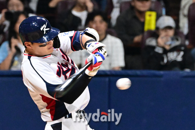 2024 세계야구소프트볼협회(WBSC) 프리미어12 한국 야구 대표팀 윤동희./마이데일리