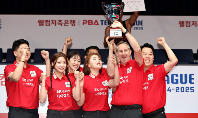 1라운드 우승팀 SK렌터카./PBA