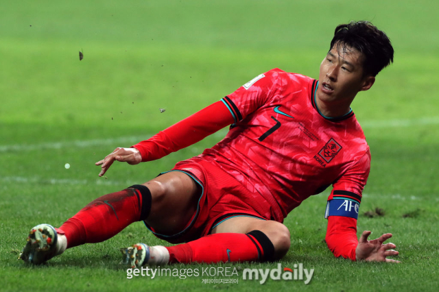 대한민국 축구대표팀 손흥민./게티이미지코리아