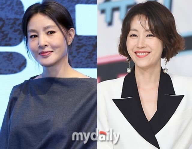 배우 박지영(왼쪽), MBC 아나운서 출신 방송인 박혜진 / 박지영 인스타그램 및 마이데일리