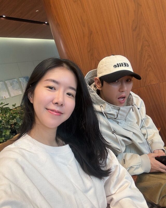 그룹 캣츠 출신 김지혜와 파란 출신 최성욱/김지혜 인스타그램